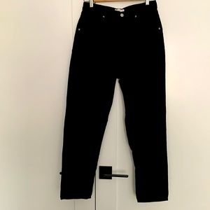 Kotn high waist tapered trouser sz 6 black